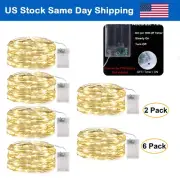 LED Fairy Lights Battery Operated Valentines Day Decor String lights Waterproof