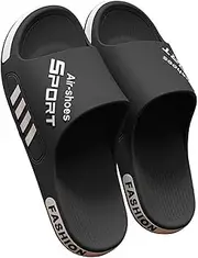 [SMIUPIN] Beach Pool Slides Sandals for Men,Bathroom Shower Shoes,Couple Slides Slippers Outdoor Indoor,Home House Slide Sandals
