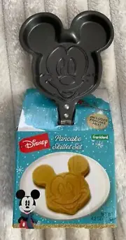 NIB Frankford Disney Mickey Mouse Pancake Skillet Set New in box.