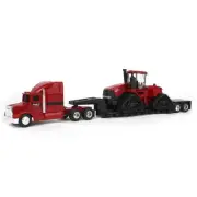 ERTL 1/64 Case IH AFS Connect Steiger 620 Quadtrac, Semi & Lowboy Trailer, 44278