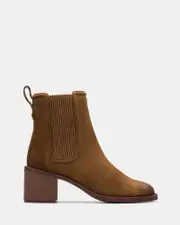 Chamberly Top Walnut Suede