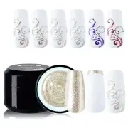 Nail Art Painting Gel - 6g High Gloss Gel Varnish Manicure Decorations 1pc Sets
