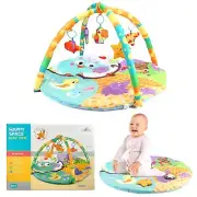 Baby Gym Play Mat - Versatile Infant Play Mat & Activity Gym for Babies, Play...