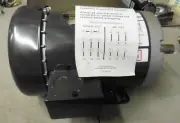 NEW EMERSON US MOTORS T1E3DHZ / P63EKB-3715 1 HP TEFC MOTOR 208-230/460 1140 RPM
