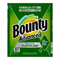 在飛比找樂天市場購物網優惠-Bounty 兩層隨意撕特級廚房紙巾 101張 X 12捲