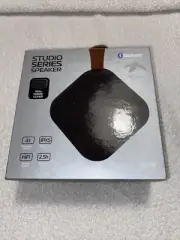 Studio Series Speaker by Tzumi - Square Mini Waterproof Bluetooth Fabric Speaker