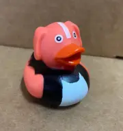 Rubber Duck 2" Jeep Bath Toy Ducky Pig Tuxedo Black & White Tux Handsome Dance