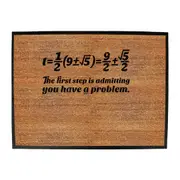 Sailing The First Step Is Admitting You Have A Problem - Funny Novelty Doormat Man Cave Floor mat