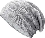 [JYxingchi] Slouchy Beanie Hats for Women Men Thick Soft Lined Beanies Winter Warm Knit hat