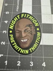 Night Fision Vinyl Sticker 2025 Shot Show Sticker 2nd Amendment Mike Tyson