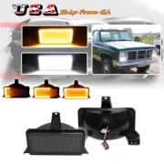 Smoke Switchback LED Signal Blinker Corner Lights For Chevrolet GMC Pickup Truck (for: Chevrolet)