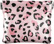 [YXYZRMY] Black Leopard Print Pattern PU Leather Squeeze Coin Purse, Coin Pouch Change Holder for Women Men, Mini Portable Cosmetic Bags for Women, Multi-colored, one size, Multi-style, Multi-colored