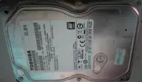 在飛比找露天拍賣優惠-二手故障TOSHIBA 3.5吋1TB SATA3 硬碟DT