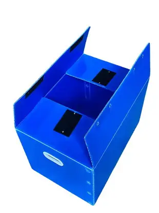 周轉箱 加厚加硬工業周轉箱鈣塑箱防水防潮物流箱倉儲箱中空板塑料箱