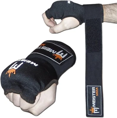 Meister Padded ProWrap Hand Wrap Gloves (Pair)