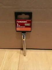 HUSKY TOOLS 1/4 IN DRIVE 3in Long SOCKET EXTENSION / POLISHED CHROME