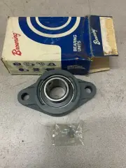 NEW IN BOX BROWNING 2-BOLT FLANGE BEARING 154-023 UC207-23 INSERT