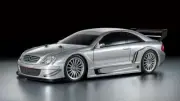 Tamiya 58722 1/10 RC 2002 Mercedes-Benz CLK AMG (TT-02) W/O ESC