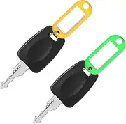 [BOTISY] TSA007 Key TSA002 Key Luggage Keys Master Luggage Key TSA Locks for Luggage Key Padlock Luggage Key Locks (a-TSA007_2PCS)