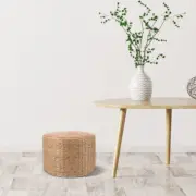 Entry Shoe Changing Stool Kids Woven Small Stool Step Stool Garden Stool