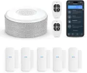 Tolviviov Home Alarm System 12 Piece Kit Smart Home Alarm Security System
