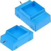 Home 2Pcs Plastic Trolley Inclined Trolley Use Experimental Equipment Mechanical Experimental Instruments Mechanics Ramp Trolley Physical Teaching Aid Mechanic Teaching Creeper Cars
