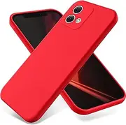 Drop-proof phone case Compatible with Motorola Moto G84 5G Phone Case Anti-Scratch Thin Slim Liquid TPU Soft Rubber Gel Full Camera Protection Bumper Pure Color Simple Cover W Wrist Band Precision-fit