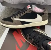 Jordan 1 Retro Low OG Travis Scott Mocha Men Size: 9.5,‼️Fast Ship‼️ CQ4227 001