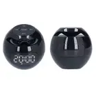BT 5.0 Alarm Clock Speaker Rechargeable Ball Shape Wireless Speaker With Cl GS0