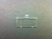 NEW TRANSPARENT SEE THRU CLEAR GAME BOY POCKET REPLACEMENT BATTERY COVER LID C31