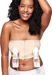 Medela 3 in 1 Pumping and Nursing Bra, Hands Free Pumping Bustier