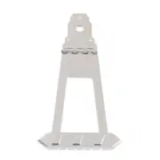 Bridge Tailpiece Birdland Style for Archtop Guitar 6 String Instrument Silver