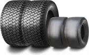 Set 4 WANDA Zero-Turn Lawn Mower Turf Tires 13x6.5-6 & 23x9.5-12 4PR