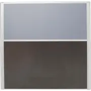 RAPIDLINE RAPID SCREEN H1650mm x W1200mmx D30mm Grey & Ironstone
