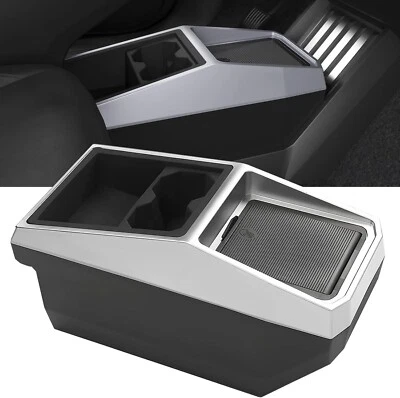 Floor Console Organizer Storage Box for Tesla Cybertruck 2024 2025