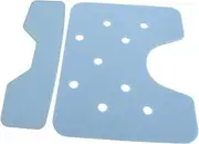 SAFIGLE 2 Pcs Bath Seat Cushion Shower Stool Pad Back Mat Non-Slip Breathable Waterproof for Elderly Tub Bench Seat
