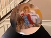 1982 Knowles Little Orphan Annie Collector Plate Annie and Sandy NIB