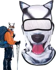 Animal Sun Protection Masque - Cute Breathable Masque with Animal Ears, Winter Headgear Hood Full Cover with Ears for Outdoor Activities