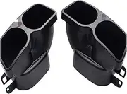 1Pair Exhaust Tail Tip Muffler Tips Compatible For Benz C E S GLE GLS Class W205 W212 W222 W204 W213 Pre-Facelift 15-18