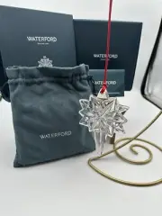 Waterford Crystal Annual Origami Snowstar Ornament 2024 NEW In Box