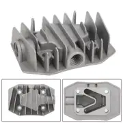 Air Compressor Parts Cylinder Head Garden Home 1 Pcs G1/2in Thread Grey