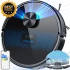 SL60D Robot Vacuum Mop 4000Pa Lidar Mapping 10 No-Go Zones App Alexa