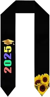 [YUZEKABZ] Class of 2025 Graduation Stole, Graduation Shawl Sash Gifts for High School And University Graduates