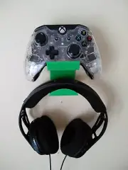 Set 2 Holders for XBOX SeriesOne 360 X PS4 PS5 NS 1Controller+Headset 3D Printed