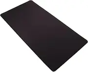 Gogogmee Poker Mat Tabletop Game Playmat Keyboard and Mouse Pad Rubber Mouse Mat Playing Card Decorations Magician Trick Pad Black Rubber