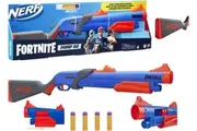 NERF Fortnite Pump SG Blaster Pump Action Mega Dart Ages 8+ Toy Gun Shotgun Fire