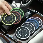 2x/Set Car Cup Holder Mat Anti Slip Coaster Pad Dust-proof Protector Accessories
