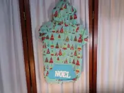 NWT-Adorable Dog Zack & Zoey Winter Lights Christmas Tree Designed Hoodie-Size M