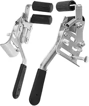 Beavorty 2Pcs Side Screw Wheelchair Brake Replacement Parts Easy to Install Wear Wheelchair for Enhanced Safety Durable Design for Convenient Use