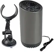 Car Heater Defroster, Baceyong 12V 150W 3-in-1 Heater and Cooler Fan with Thermostat Air purification Version for Car SUV Truck RV Trailer Heater Plugs into Cigarette Lighter Black